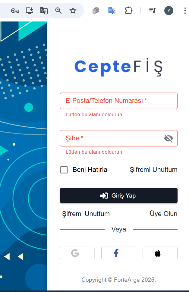 ceptefis login